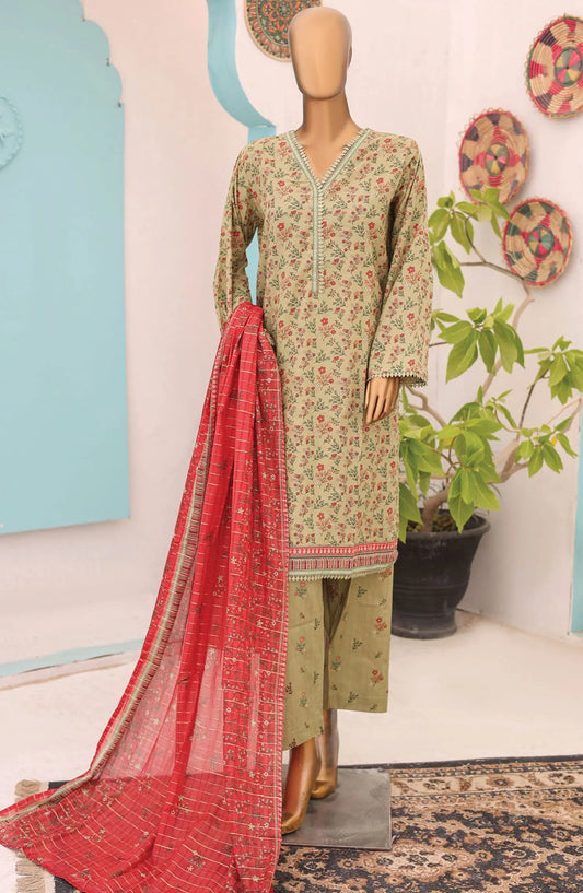 Bin Saeed Printed Lawn Collection 2024 Vol 11 - Design 04