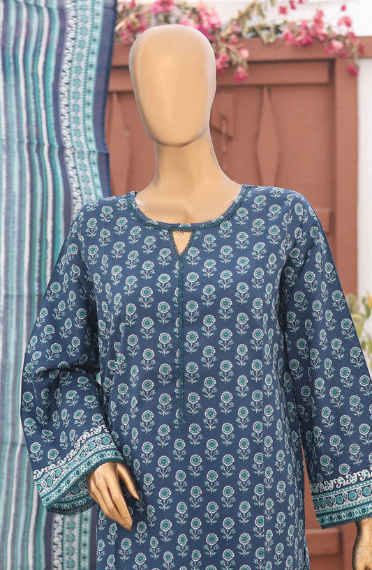 Bin Saeed Printed Lawn Collection 2024 Vol 15 - Design 04