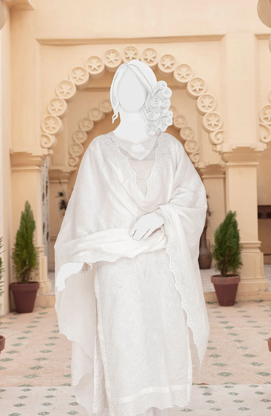 Kahkeshan Embroidered Slub Lawn Collection 2024 - Design 04