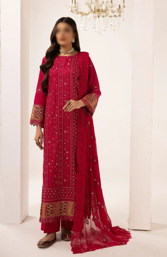 Bunai Premium Embroidery Lawn Collection 2024 - Design 04