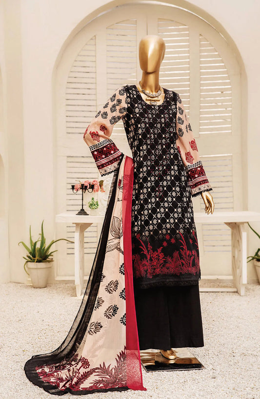 Tarzz Lawn Printed  Embroidered Collection Vol 02 - Design 04