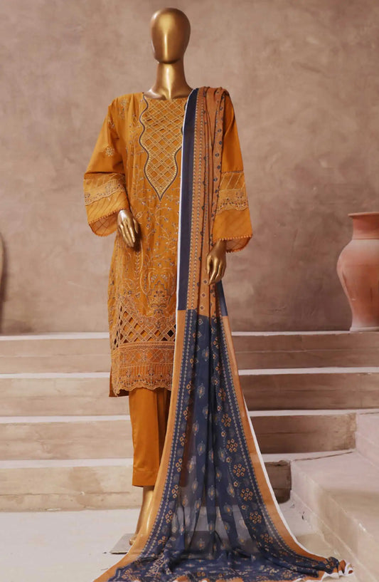 Bin Saeed Luxury RTW Embroidered Cotton Collection Vol 05 - Design 04