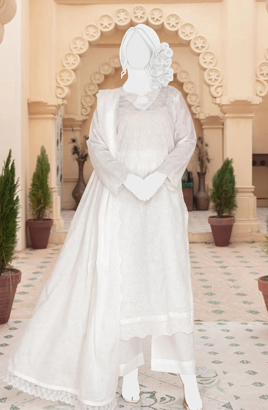 Kahkeshan Embroidered Slub Lawn Collection 2024 - Design 04