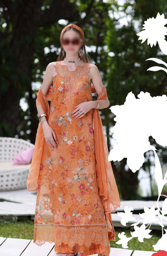 Saadia Asad Noor Luxe Printkari 2024 - Design 04 A