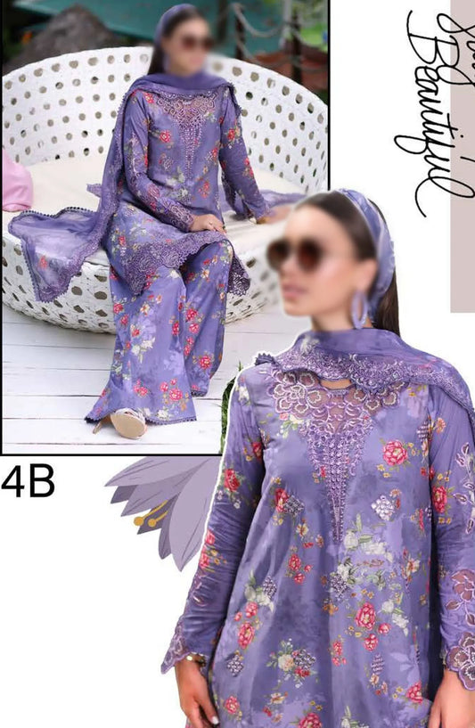 Saadia Asad Noor Luxe Printkari 2024 - Design 04 B