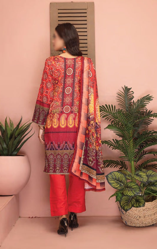 Zainab Digital Printed Luxury Lawn Collection - Design 05