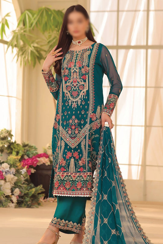 Soghat Izhar Unstitched Luxury Chiffon Collection - Design 05
