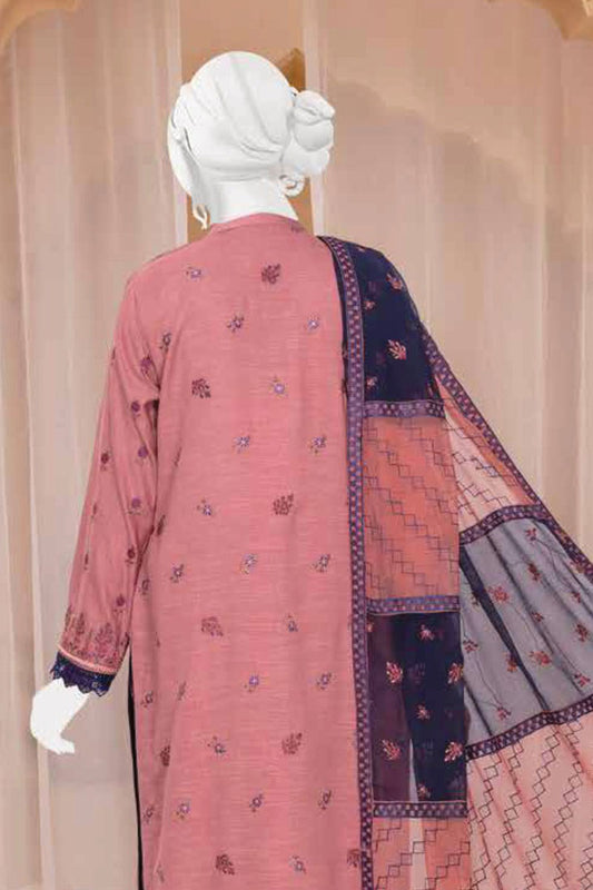 Romansiah Premium Karandi Series with Crinckle Dupatta Collection - Design 05