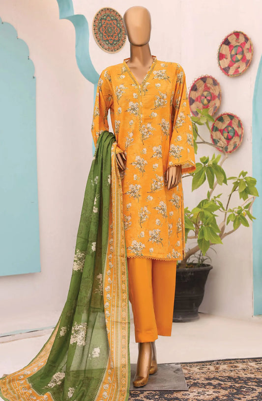 Bin Saeed Printed Lawn Collection 2024 Vol 11 - Design 05