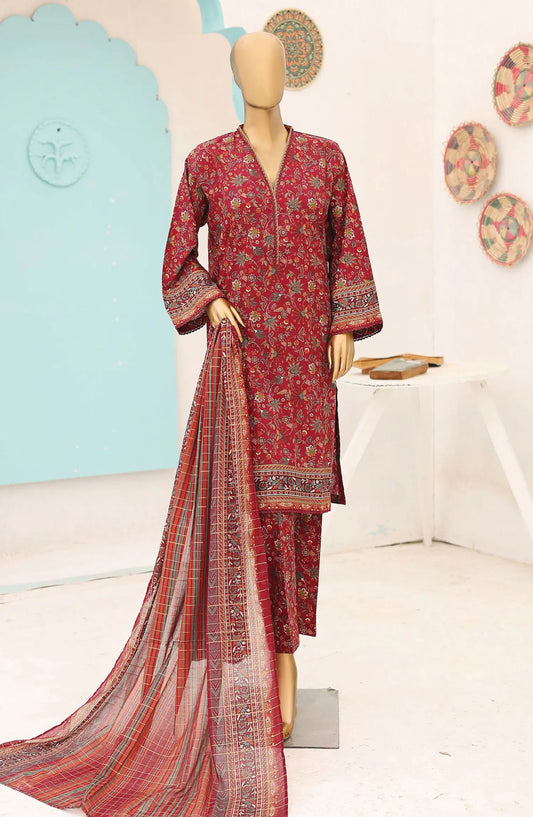 Bin Saeed Printed Lawn Collection 2024 Vol 12 - Design 05