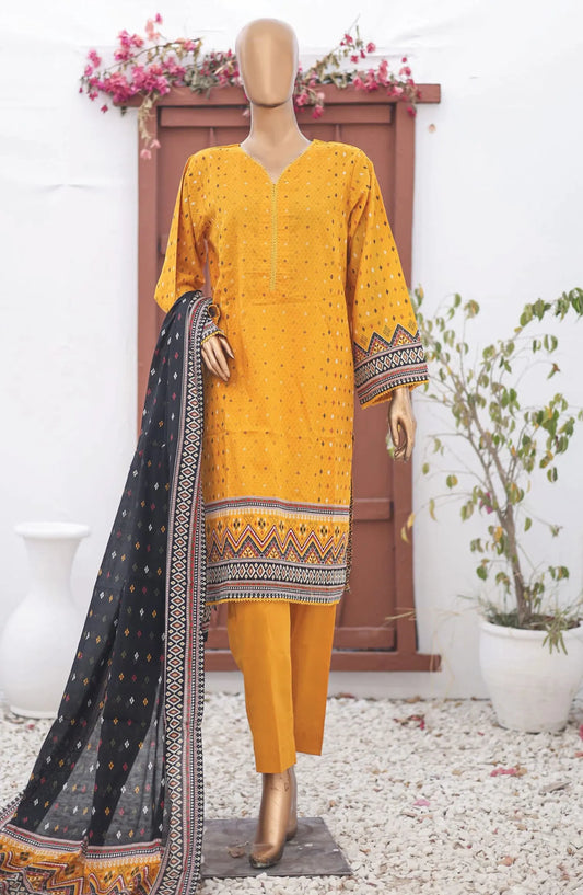 Bin Saeed Printed Lawn Collection 2024 Vol 15 - Design 05