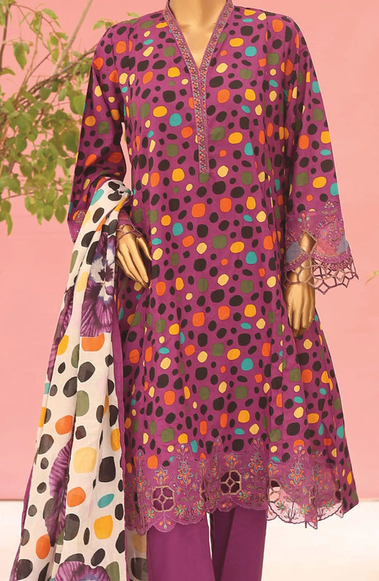 Bin Saeed Exclusive Frocks Embroidered Collection 2024 Vol 04 - Design 05