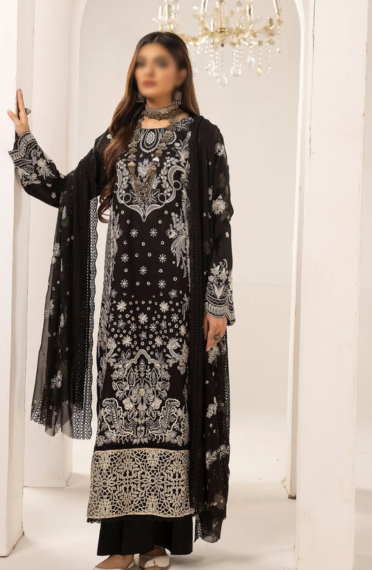 Bunai Premium Embroidery Lawn Collection 2024 - Design 05