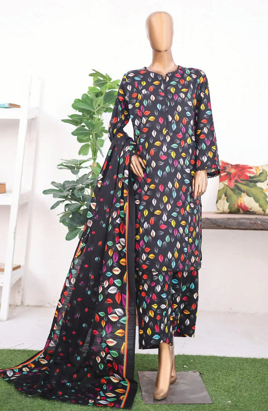 Bin Saeed Khaddar Winter Collection - Design 05