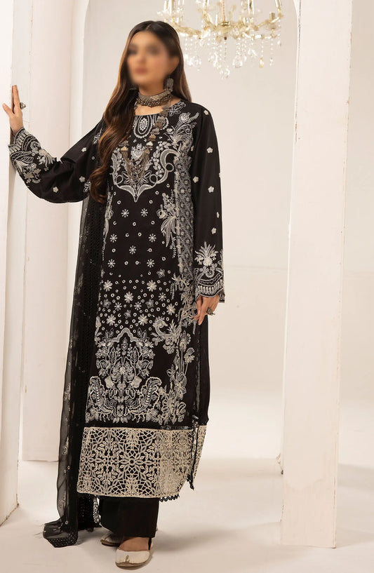 Bunai Premium Embroidery Lawn Collection 2024 - Design 05