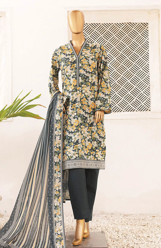 Bin Saeed Printed Lawn Collection 2024 - Design 05