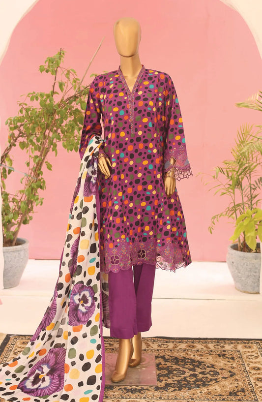 Bin Saeed Exclusive Frocks Embroidered Collection 2024 Vol 04 - Design 05