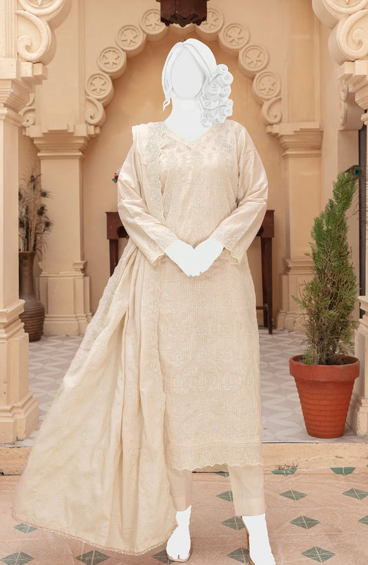 Kahkeshan Embroidered Slub Lawn Collection 2024 - Design 05