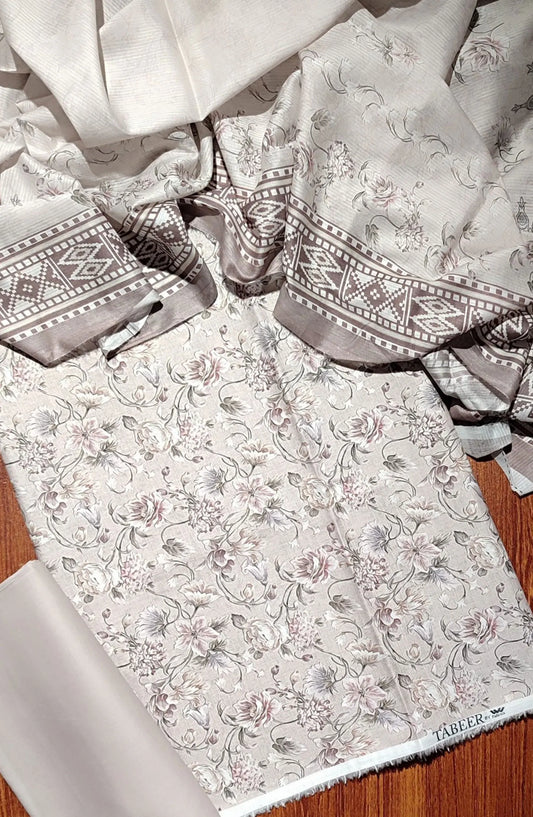 Taberr Printed Lawn Mother's Pcs Collectionc - Design 05