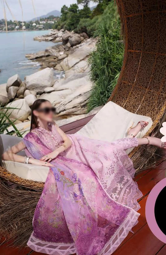 Saadia Asad Noor Luxe Printkari 2024 - Design 05 A