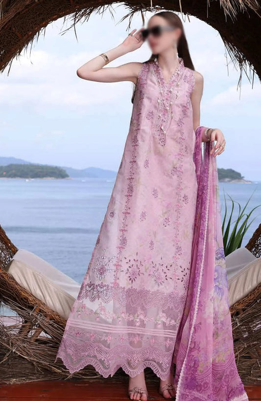 Saadia Asad Noor Luxe Printkari 2024 - Design 05 A