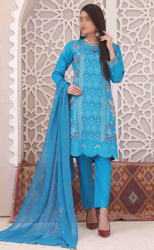 Alçiçek Hatun Chikankari Collection By Tawakkal Fabrics Design 06