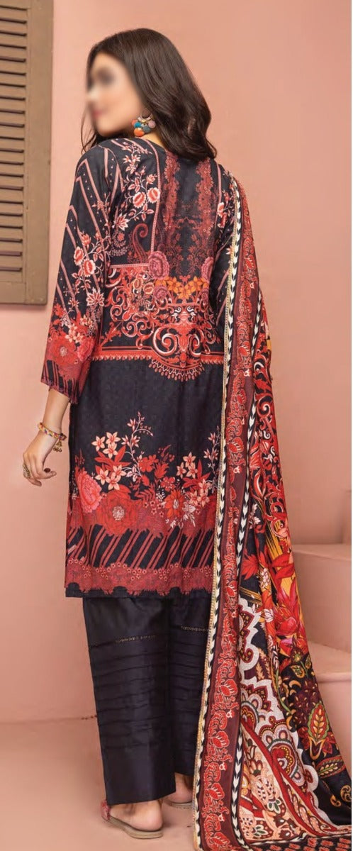 Zainab Digital Printed Luxury Lawn Collection - Design 06