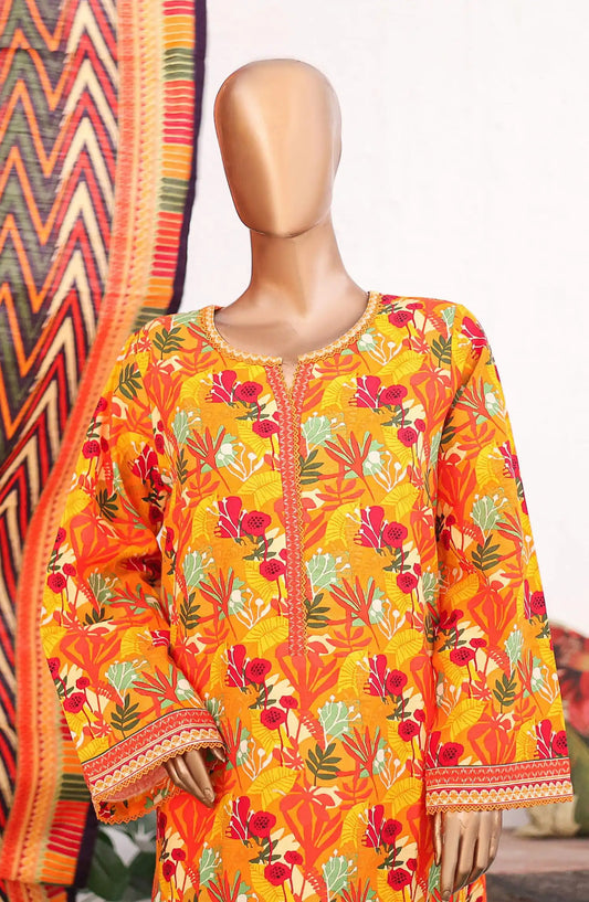 Bin Saeed Khaddar Winter Collection - Design 06