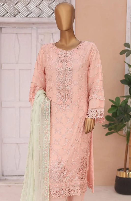 Bin Saeed Gira Chiffon Embroidered Collection Vol 02 - Design 06