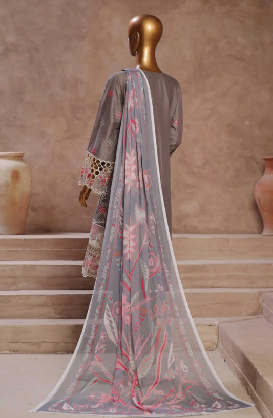 Bin Saeed Luxury RTW Embroidered Cotton Collection Vol 05 - Design 06