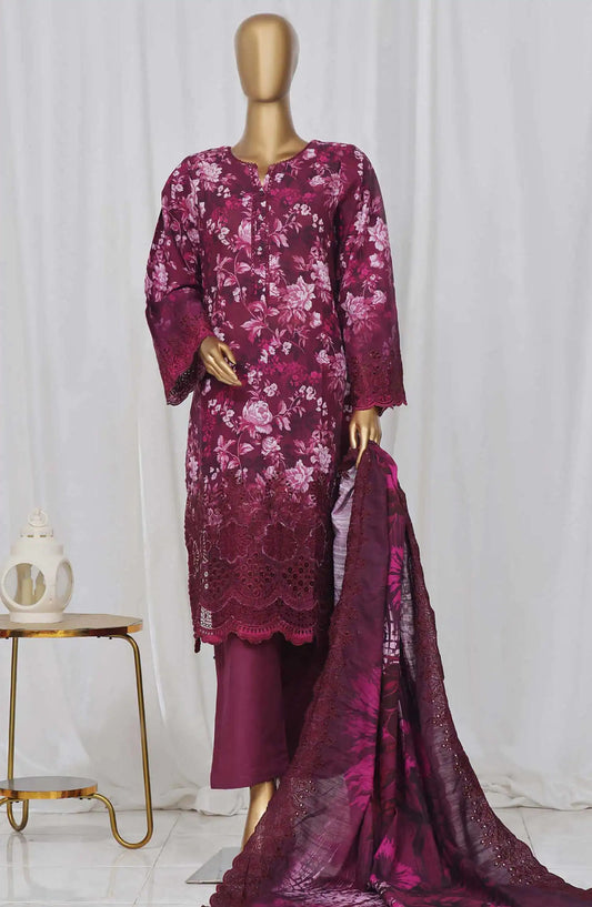 Sadabahar Laser Cutwork Chikankari Embroidered Dupatta Vol 02 - Design 06