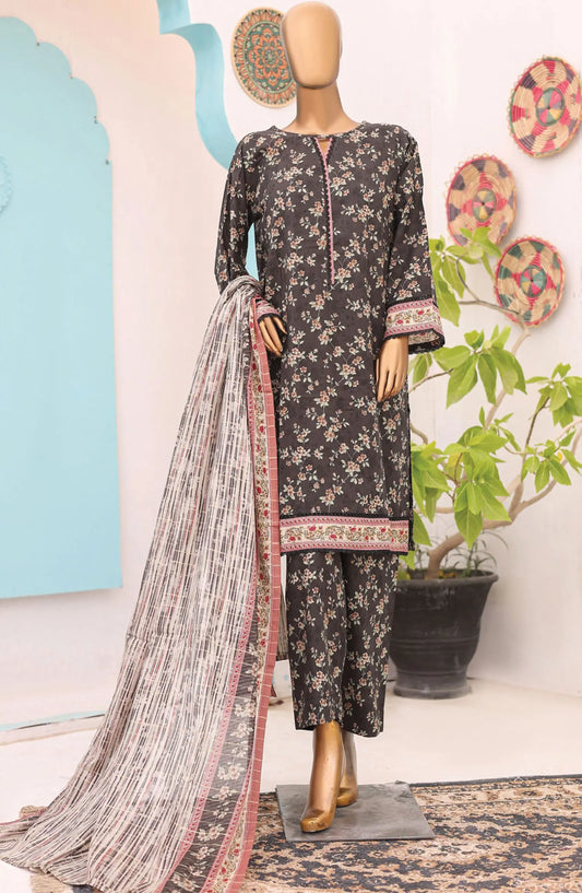 Bin Saeed Printed Lawn Collection 2024 Vol 11 - Design 06
