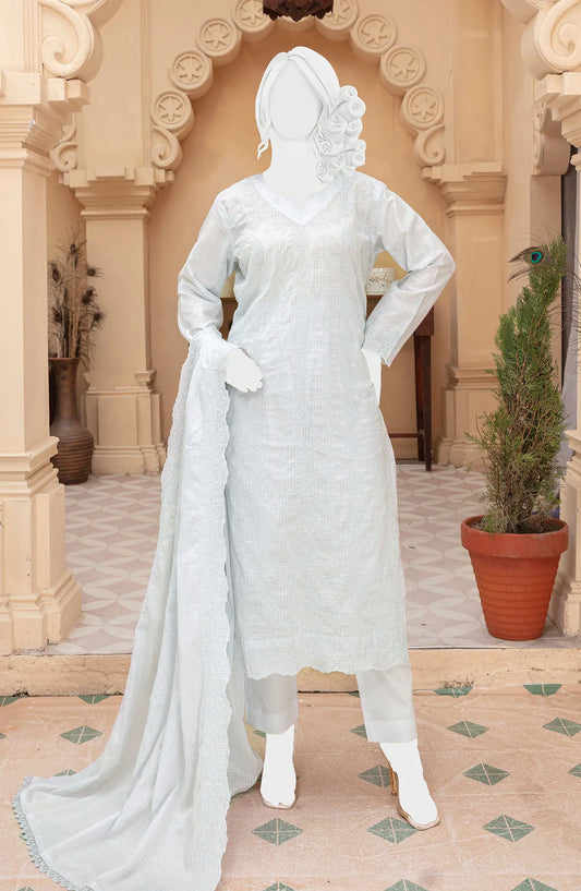 Kahkeshan Embroidered Slub Lawn Collection 2024 - Design 06