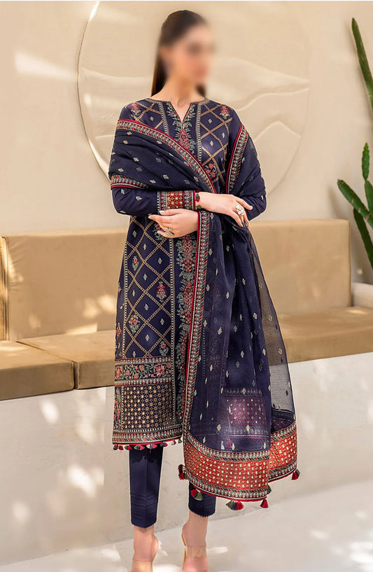 Jazmin Iris Eid Lawn SS Collection 2024 - Design 06