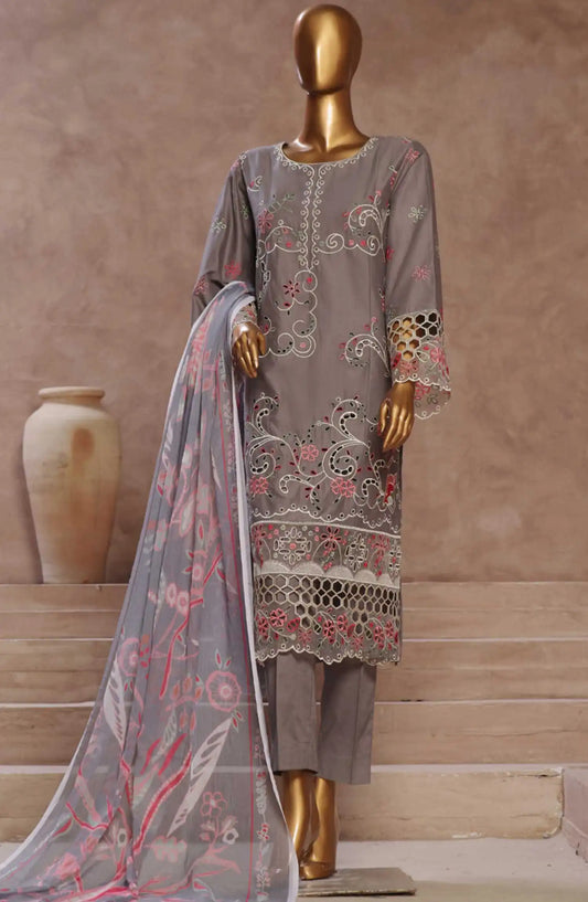 Bin Saeed Luxury RTW Embroidered Cotton Collection Vol 05 - Design 06