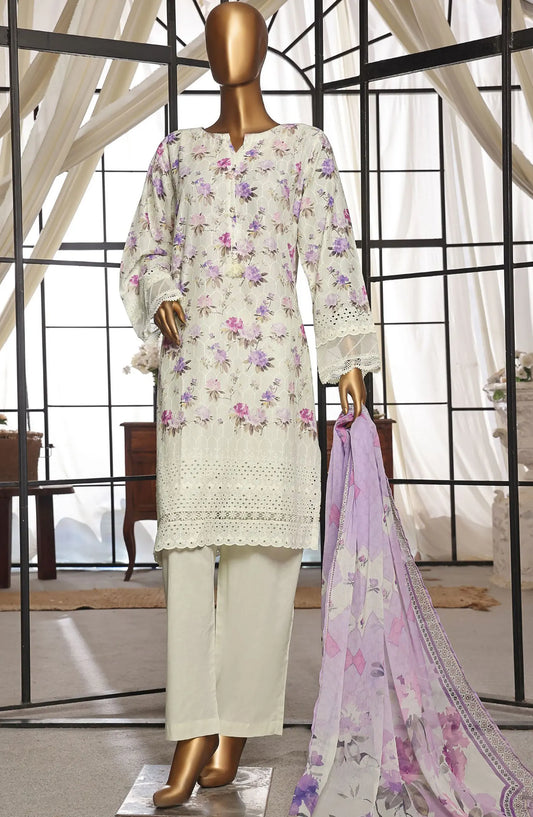 SADABAHAR Printkari Print Over Chikankari Collection 2024 - Design 06