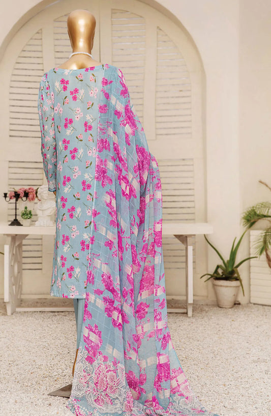 Tarzz Lawn Printed  Embroidered Collection Vol 02 - Design 07