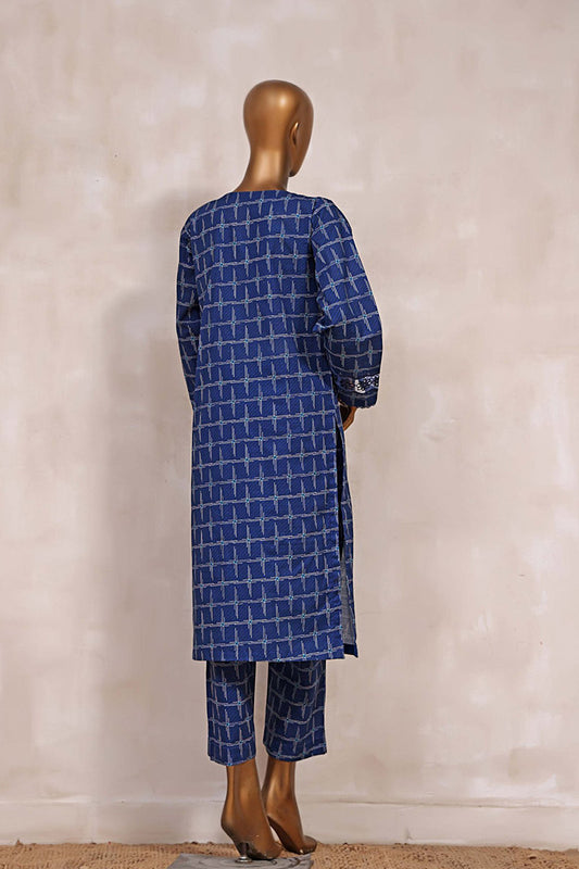 Sadabahar Khaddar Cutwork 2 Pcs Collection - Design 07