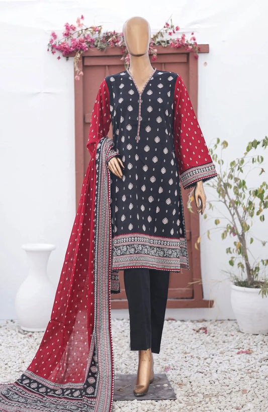Bin Saeed Printed Lawn Collection 2024 Vol 15 - Design 07