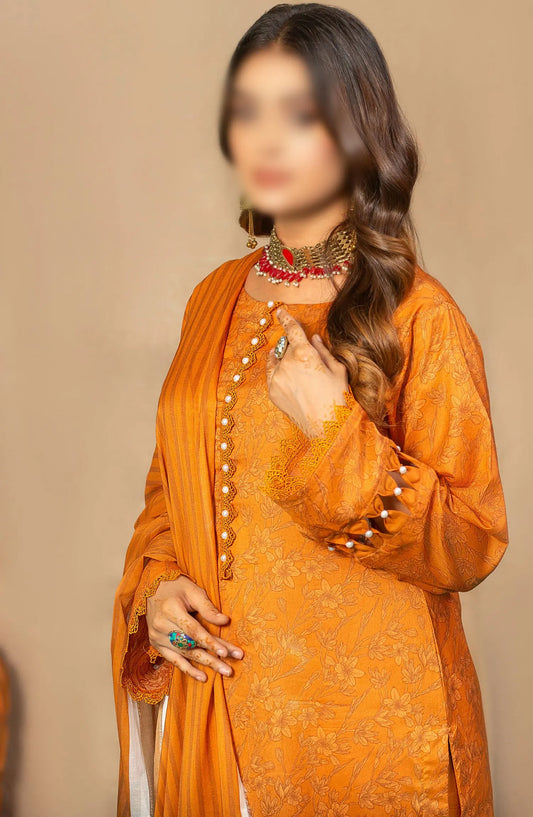 Aangan Digital Printed Lawn Collection By Humdum - Design 07