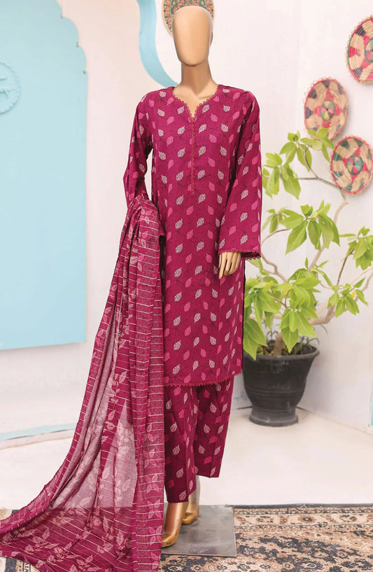 Bin Saeed Printed Lawn Collection 2024 Vol 11 - Design 07