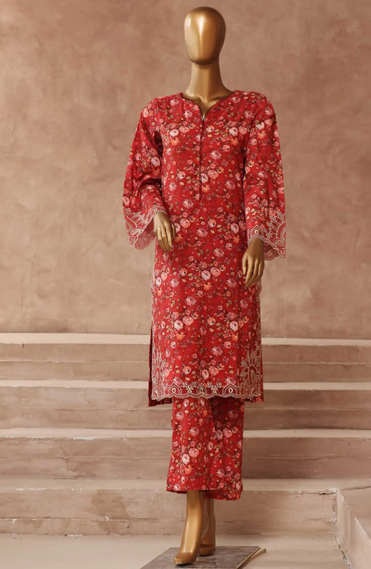 Bin Saeed Exclusive Cotton Embroidered Co Ords Collection Vol 01 - Design 07