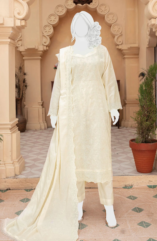 Kahkeshan Embroidered Slub Lawn Collection 2024 - Design 07