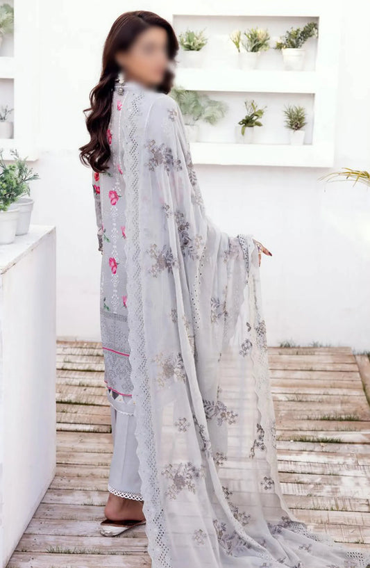 Bunai Printed Swiss Voile Collection 2024 - Design 08