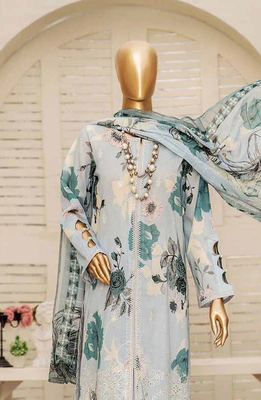 Tarzz Lawn Printed  Embroidered Collection Vol 02 - Design 08