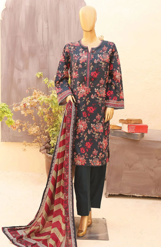 Bin Saeed Printed Lawn Collection 2024 Vol 14 - Design 08