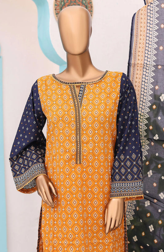 Bin Saeed Printed Lawn Collection 2024 Vol 11 - Design 08
