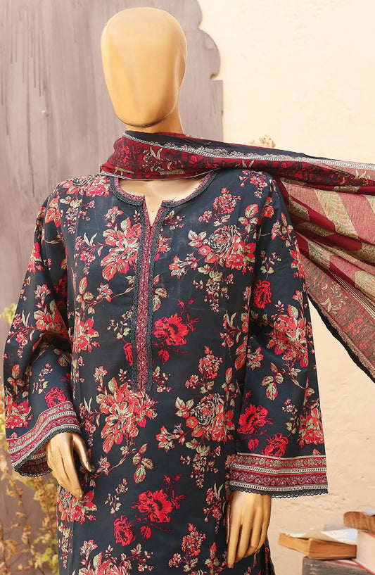 Bin Saeed Printed Lawn Collection 2024 Vol 14 - Design 08