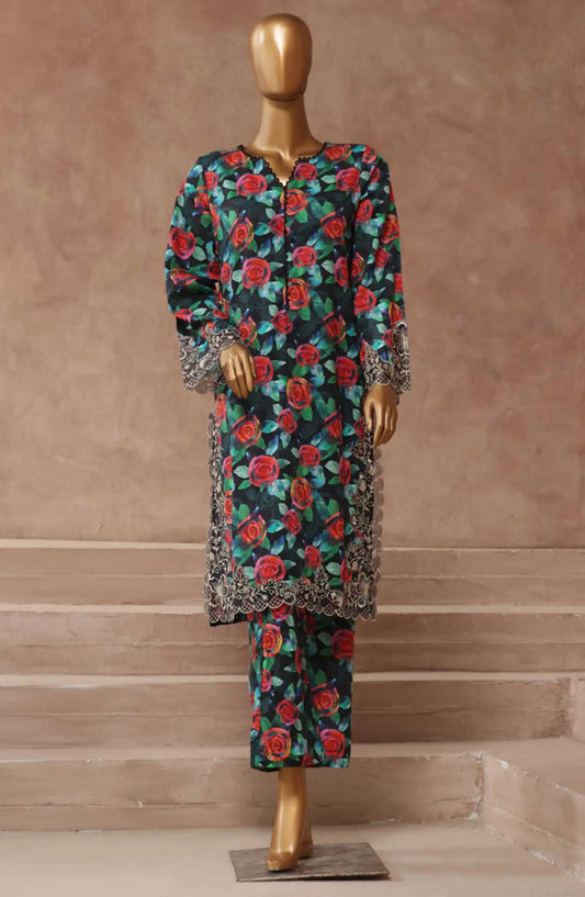 Bin Saeed Exclusive Cotton Embroidered Co Ords Collection Vol 01 - Design 08