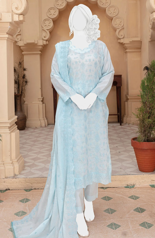 Kahkeshan Embroidered Slub Lawn Collection 2024 - Design 08